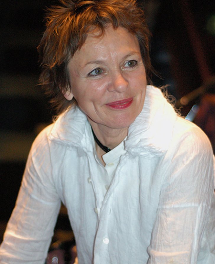 Image: Laurie Anderson at Longplayer Conversation, 2005. Photographer: unknown