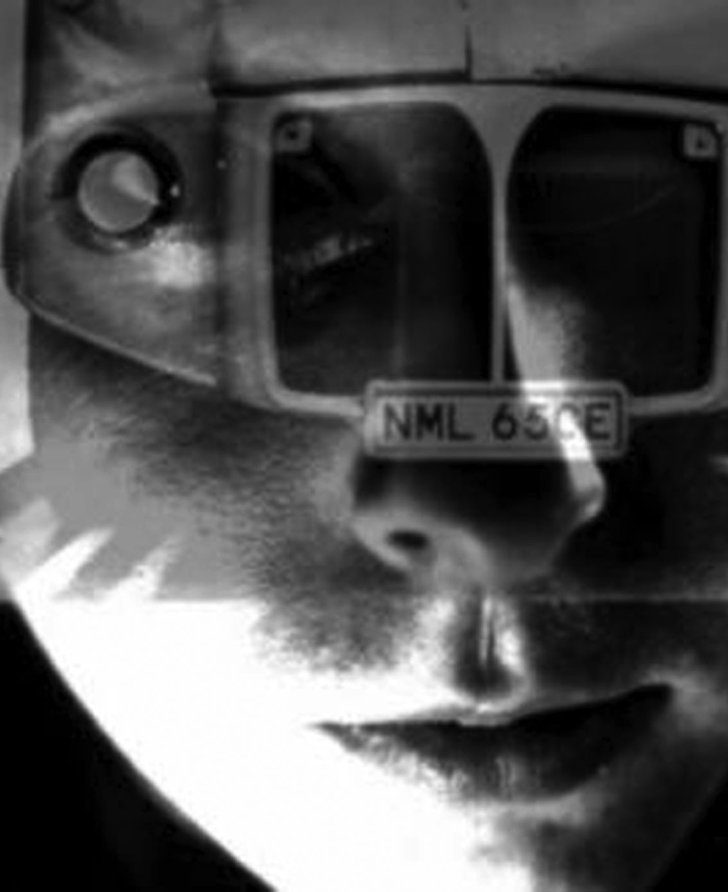 Image of the sound artist Scanner, 1998