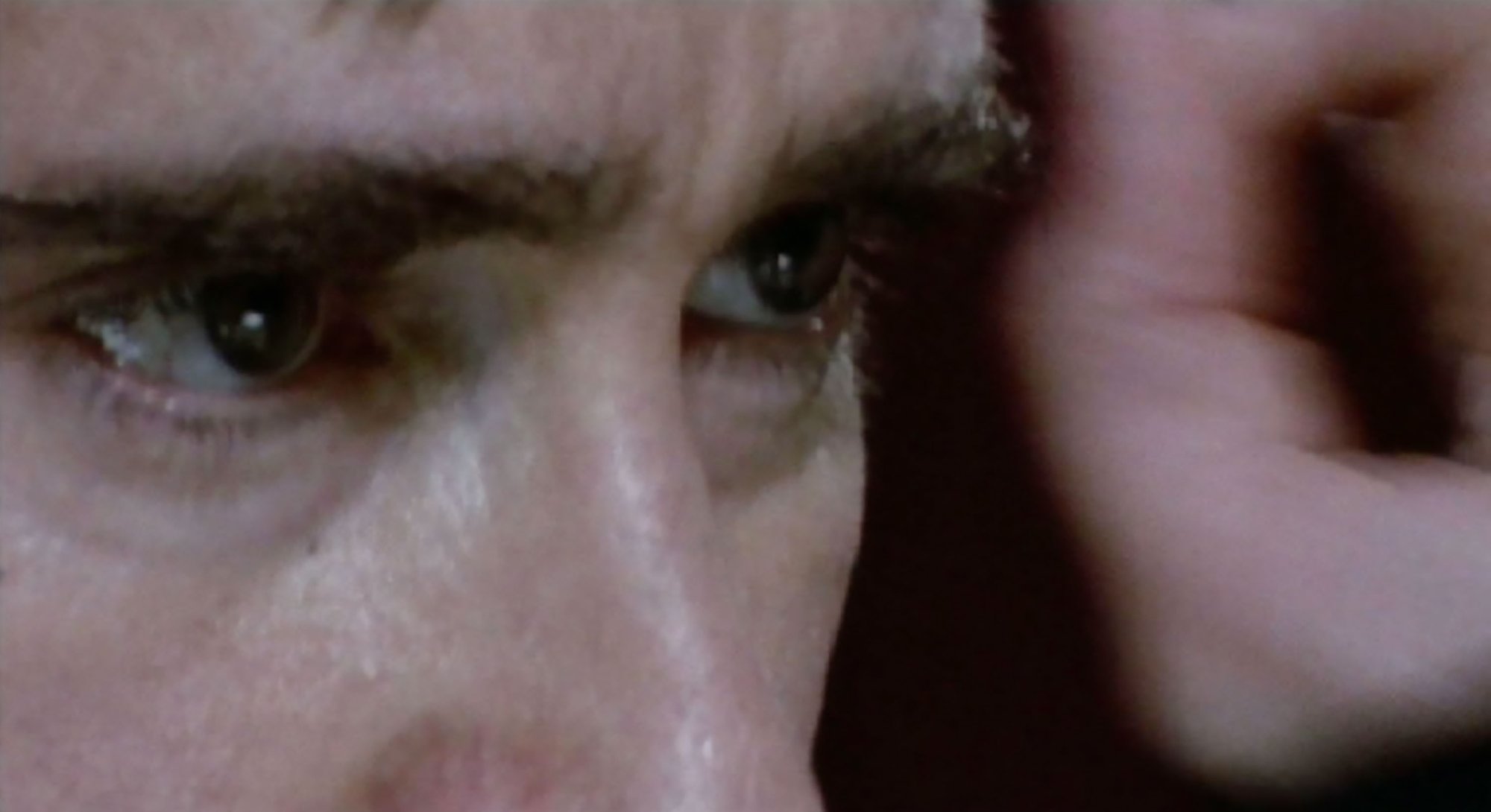 Still of conductor James Conlon's eyes, taken from Feature Film, 1999. Still: Douglas Gordon