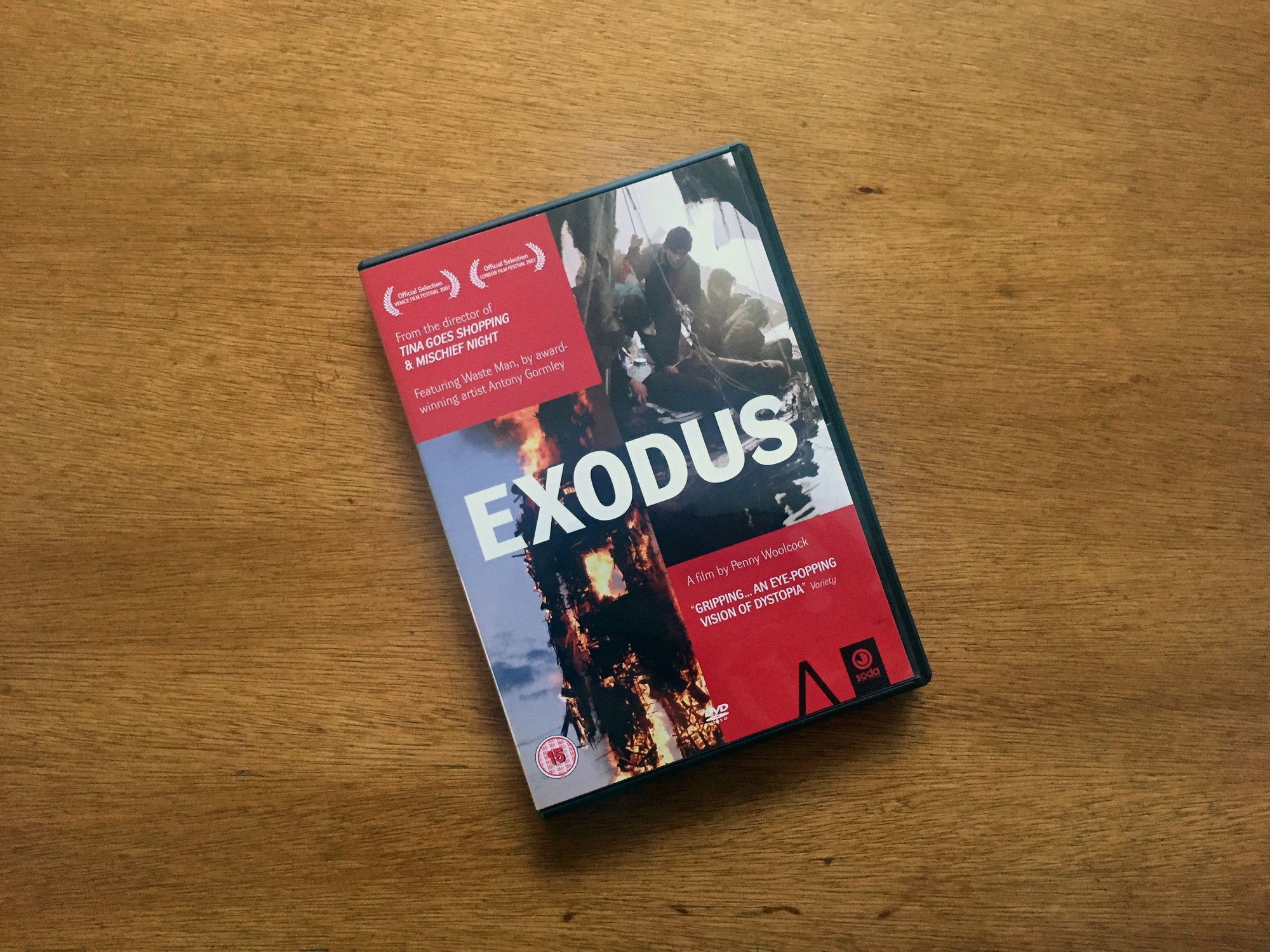DVD of Exodus feature film, 2007