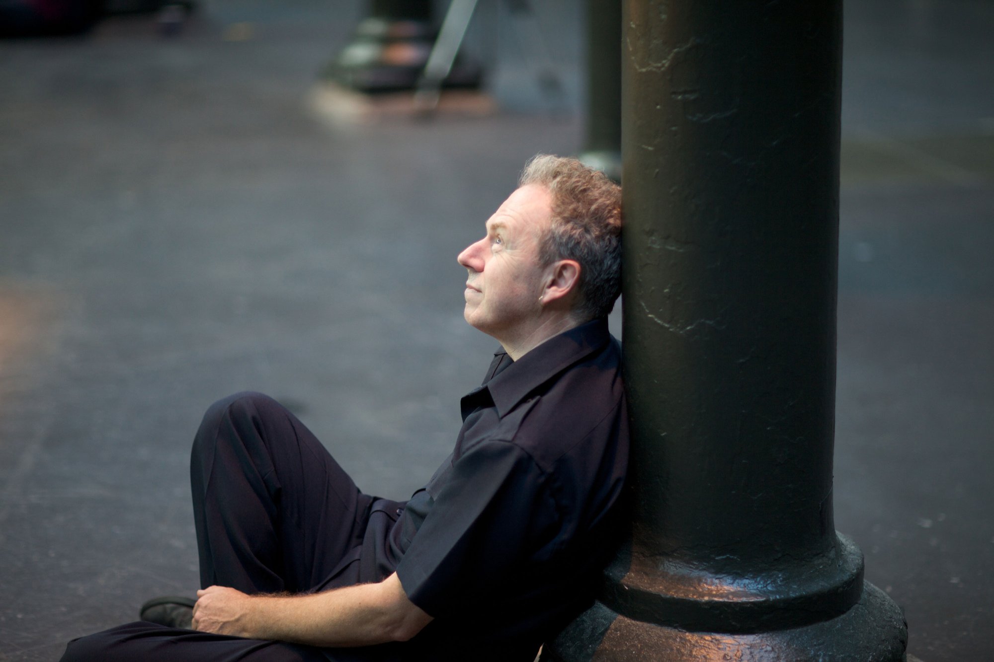 Jem Finer at Longplayer Live in September 2009 at The Roundhouse. Photograph: Bruce Atherton and Jana Chiellino