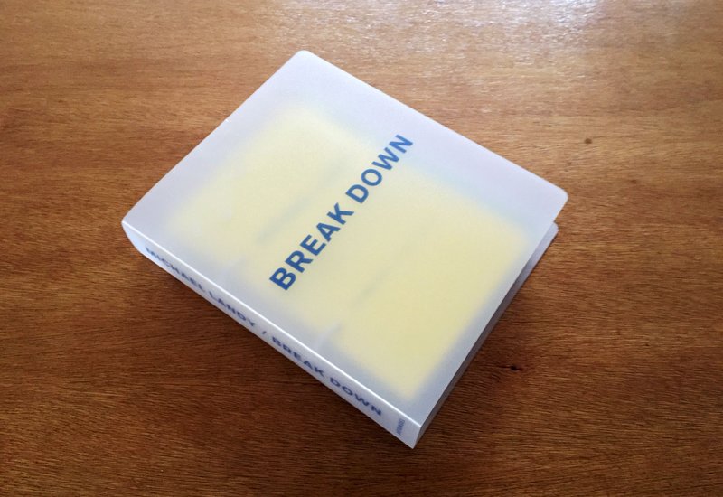 Michael Landy's Break Down Inventory, publication by Artangel. Photograph: Artangel