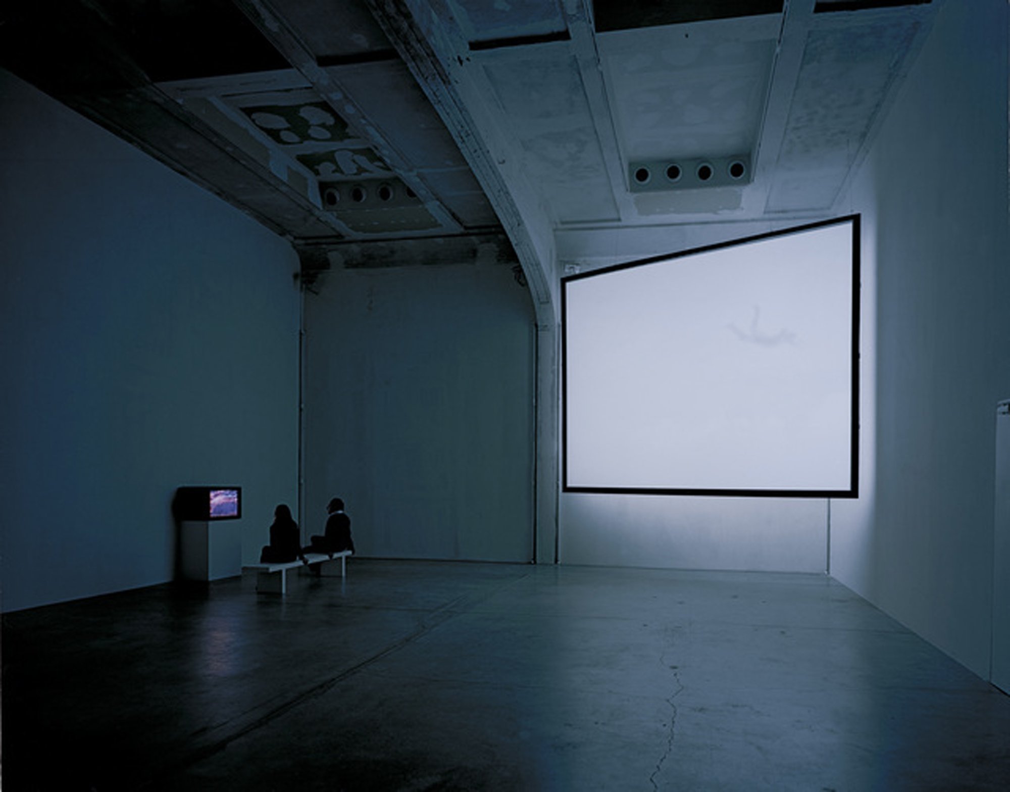 Installation views, "Steve McQueen" (Museum and Villa), Serralves Museum of Contemporary Art, Porto.
Photo: Rita Burmester, © Fundaçāo de Serrakves, Porto, 2003.