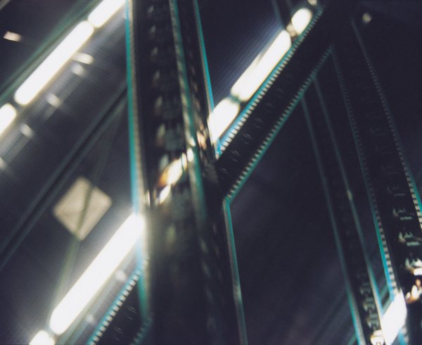 Image: Atom Egoyan, Steenbeckett, 2002 installation at the former Museum of Mankind. Photograph: Thierry Bal