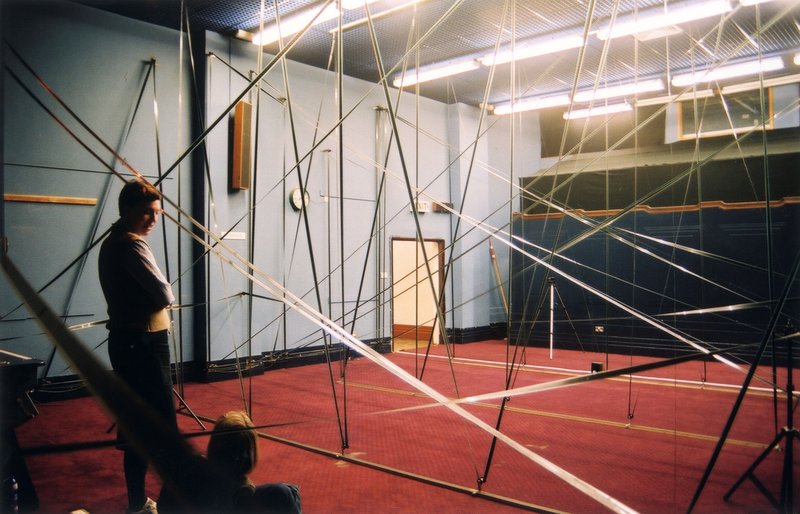 Image: Atom Egoyan, Steenbeckett, 2002 installation at the former Museum of Mankind. Photograph: Thierry Bal