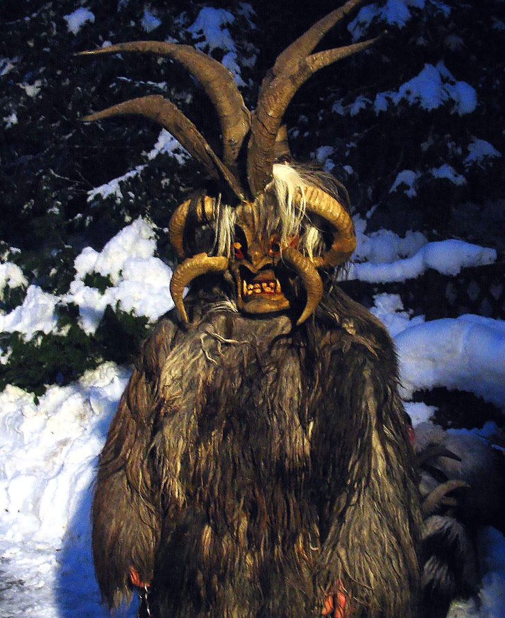 Image: Production still taken from Kranky Klaus by Cameron Jamie (2003)