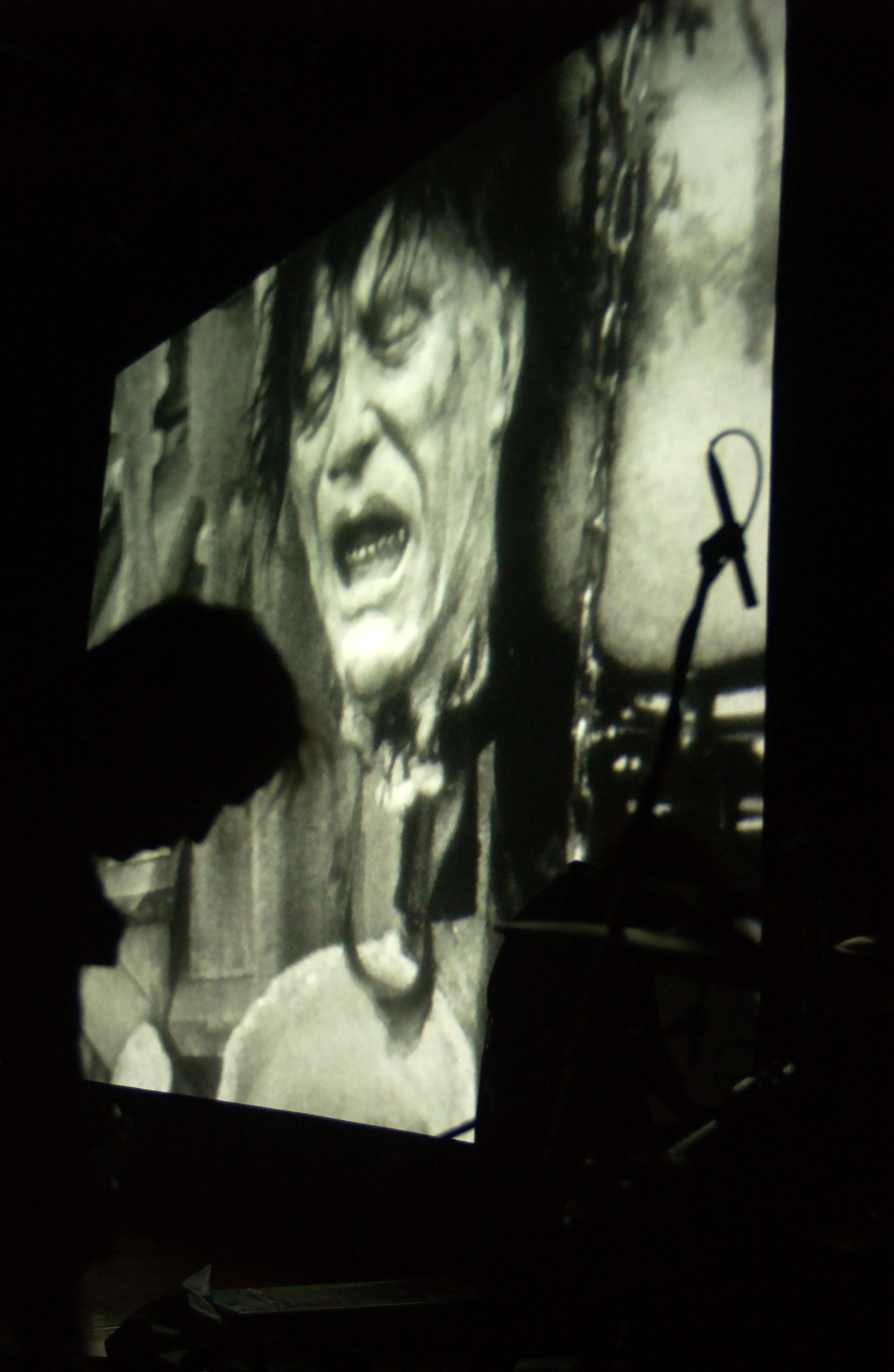 Image: (the) Melvins performing to Spook House, Milton Keynes (2003). Photographer: Chris T
