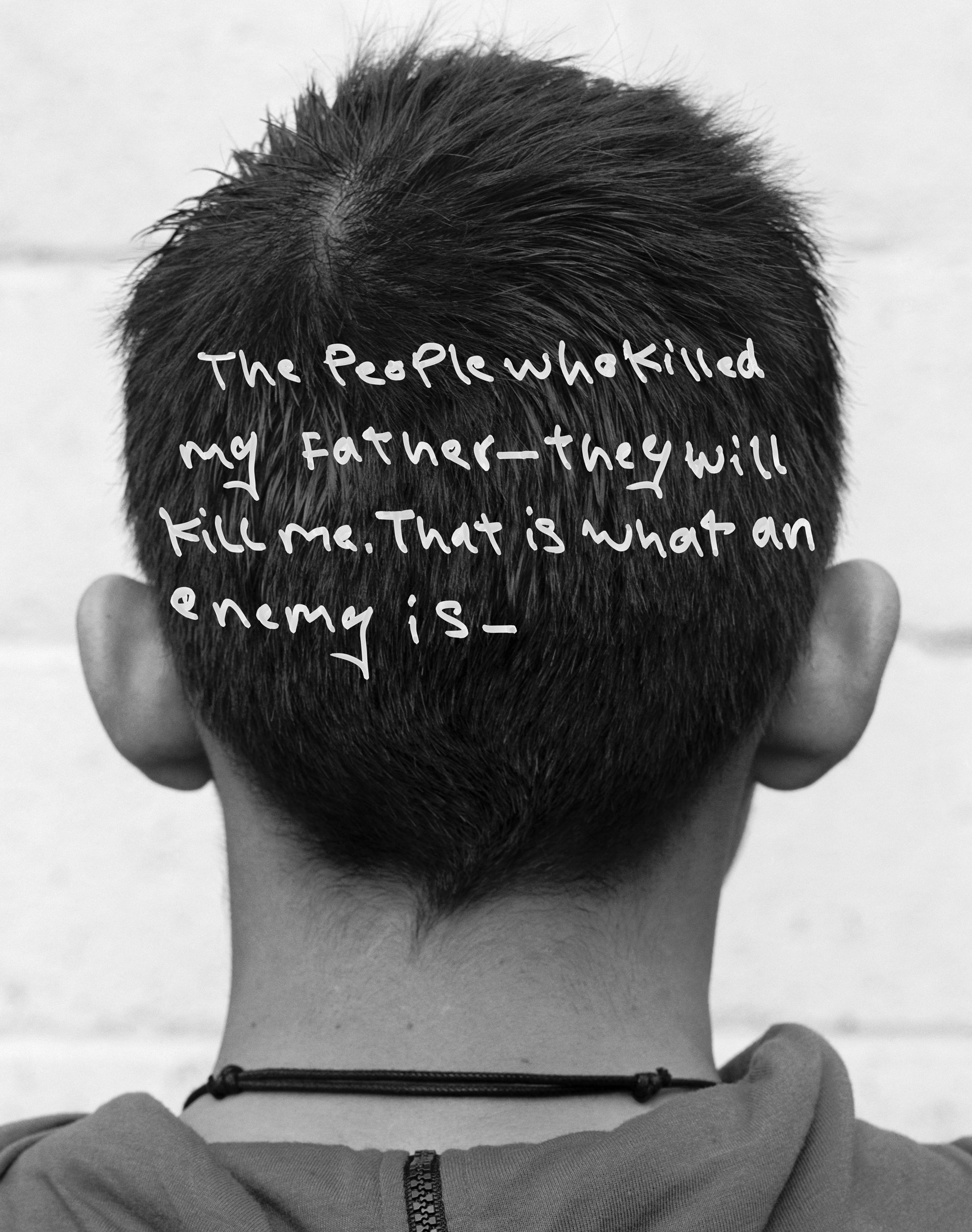 Back of Ali. Towards a Promised Land, 2005, Wendy Ewald.