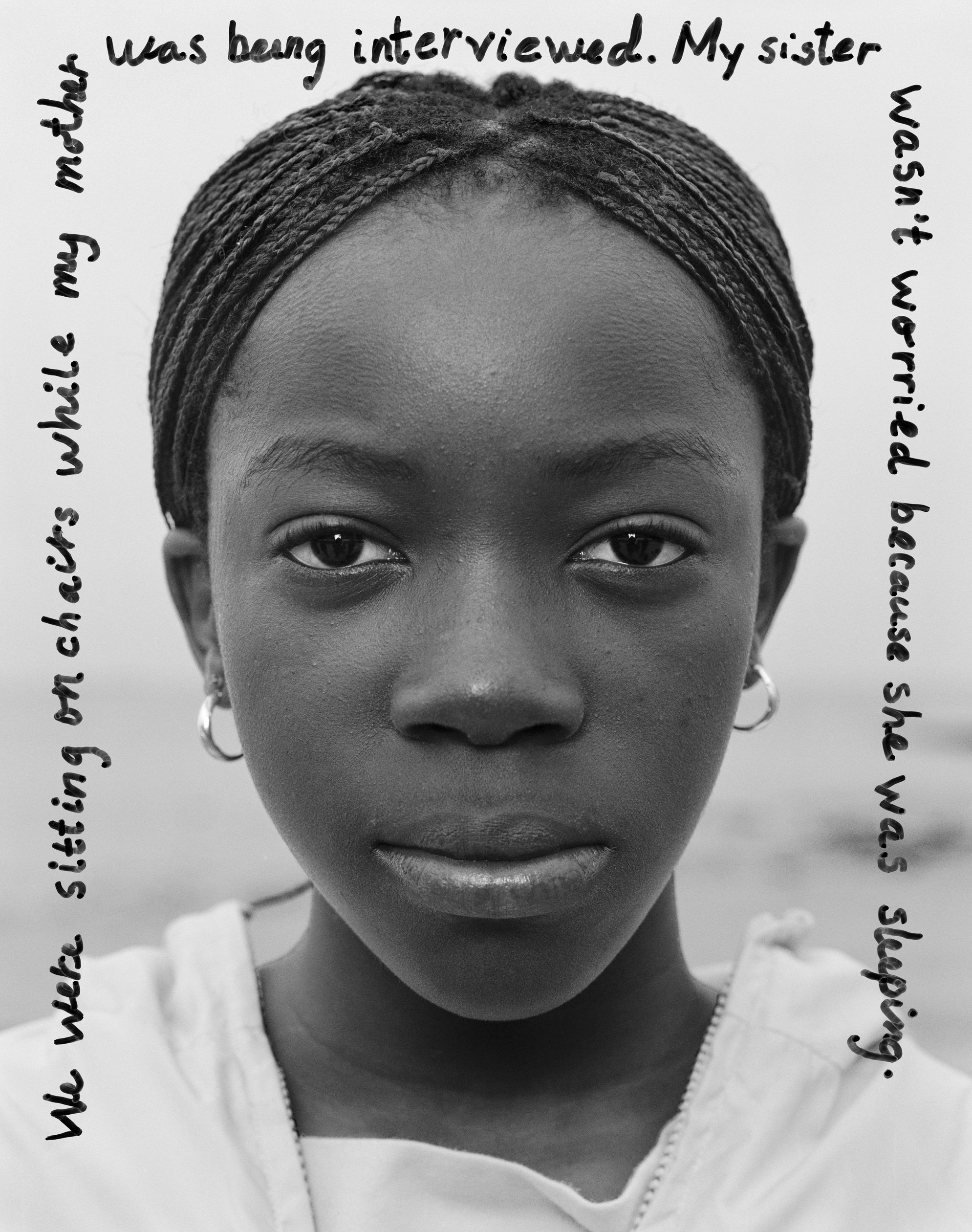 Front of Rabbie. Towards a Promised Land, 2005, Wendy Ewald.