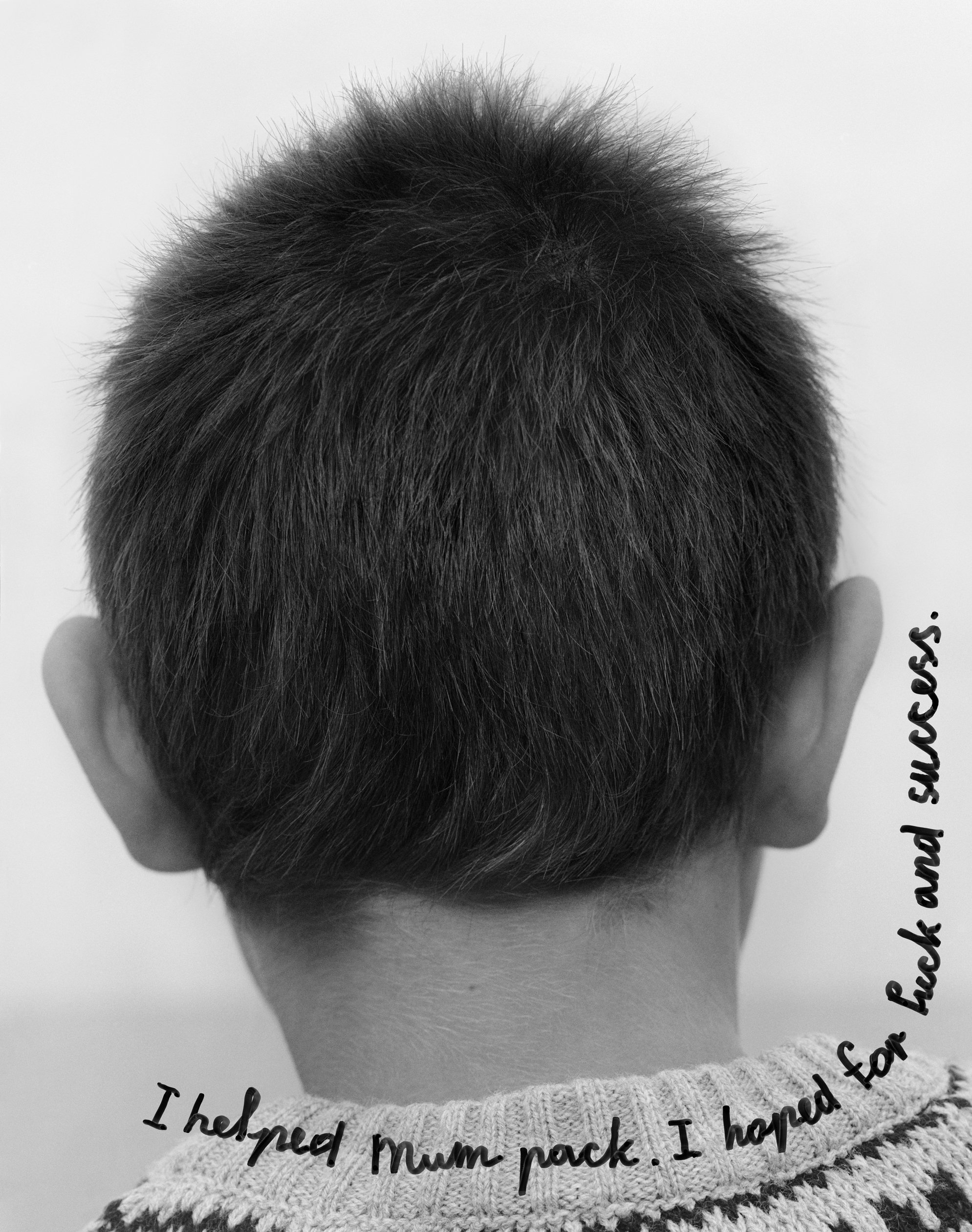 Back of Uryi. Towards a Promised Land, 2005, Wendy Ewald.