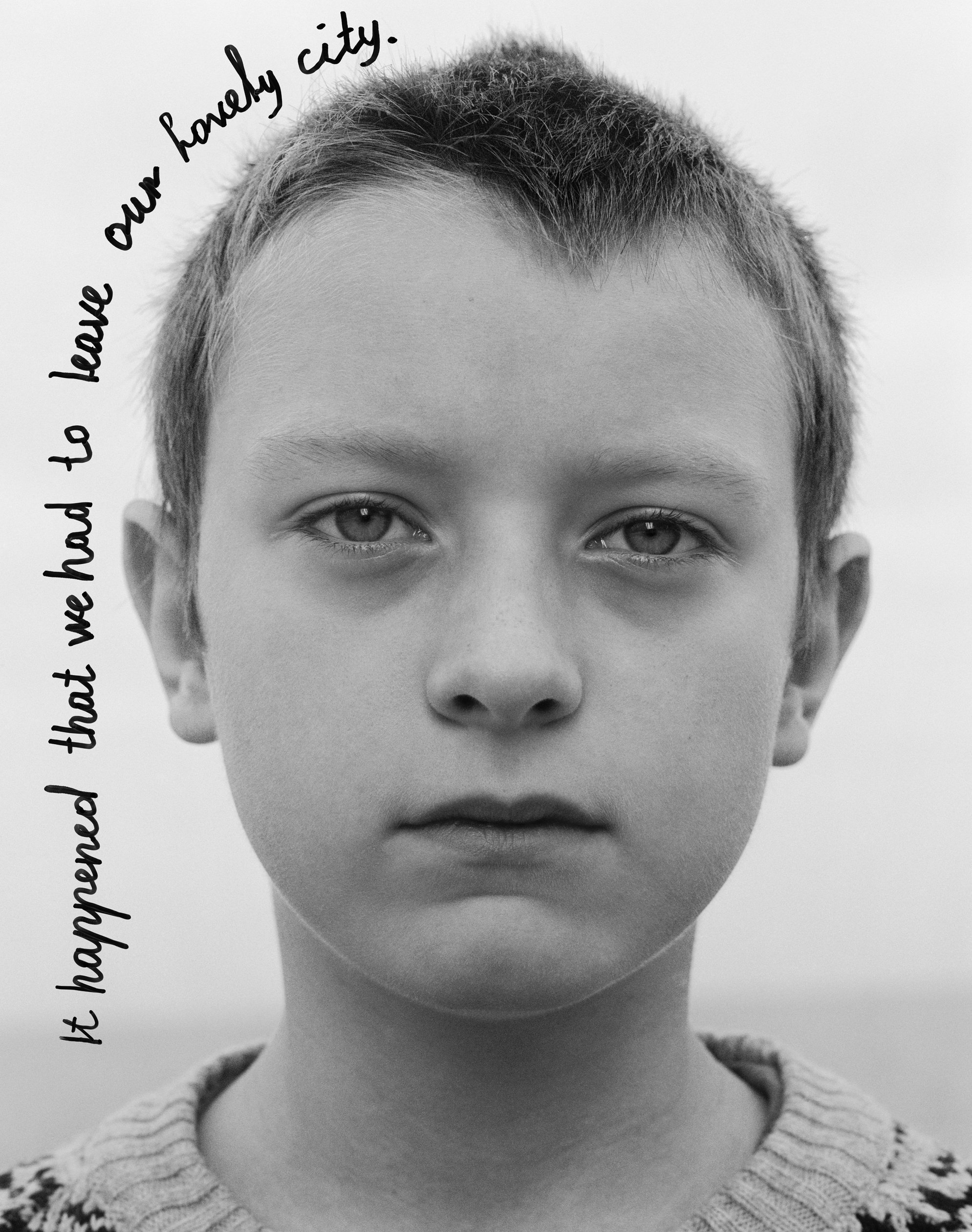 Front of Uryi. Towards a Promised Land, 2005, Wendy Ewald.