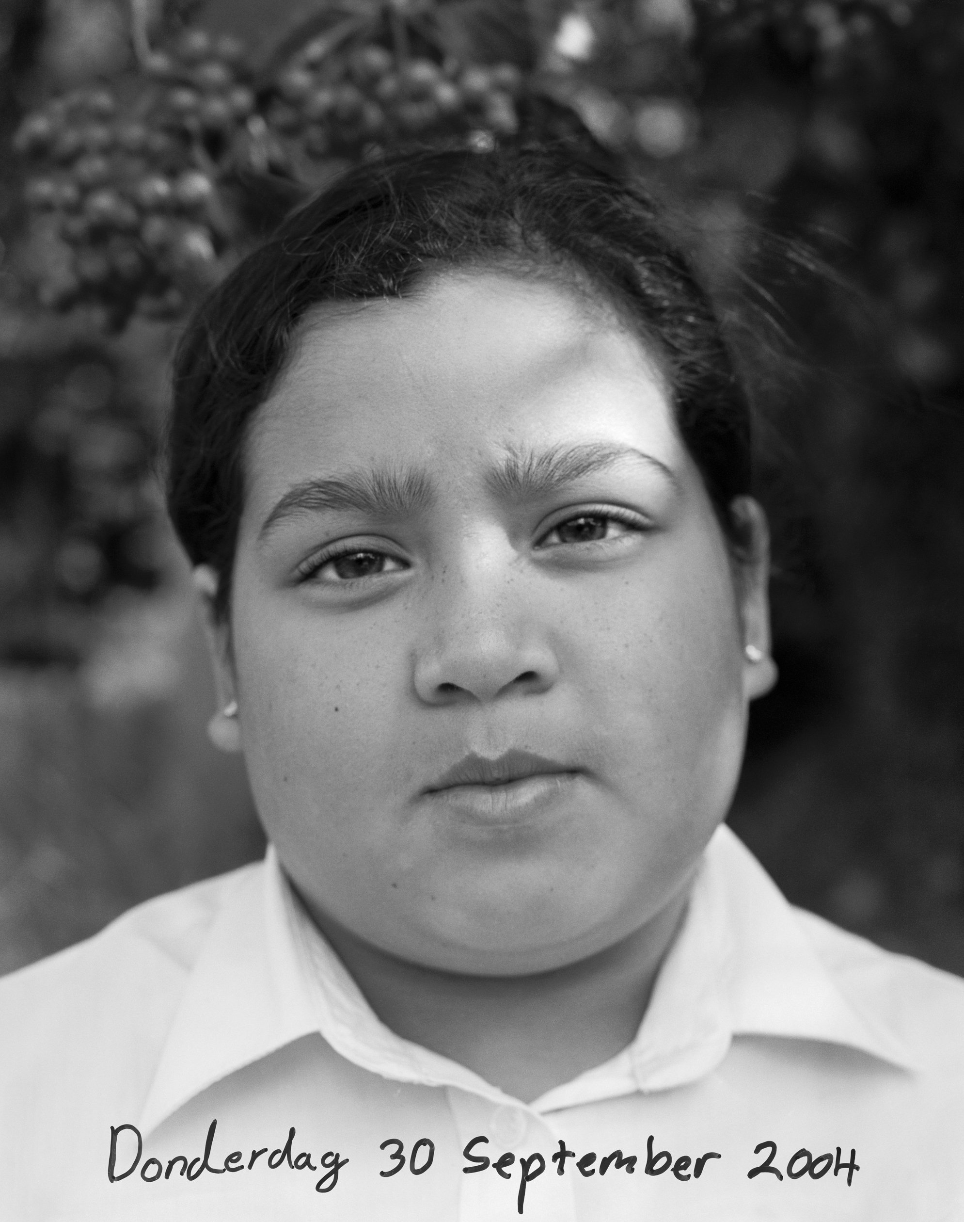 Front of Zaakiyah. Towards a Promised Land, 2005, Wendy Ewald.