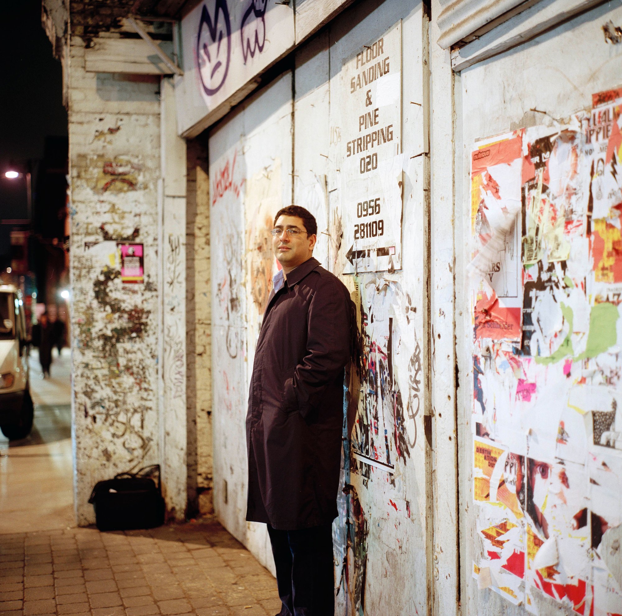 Image of Sukhdev Sandhu by Toby Glanville