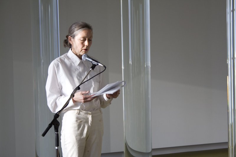 Anne Carson reading at The Library of Water