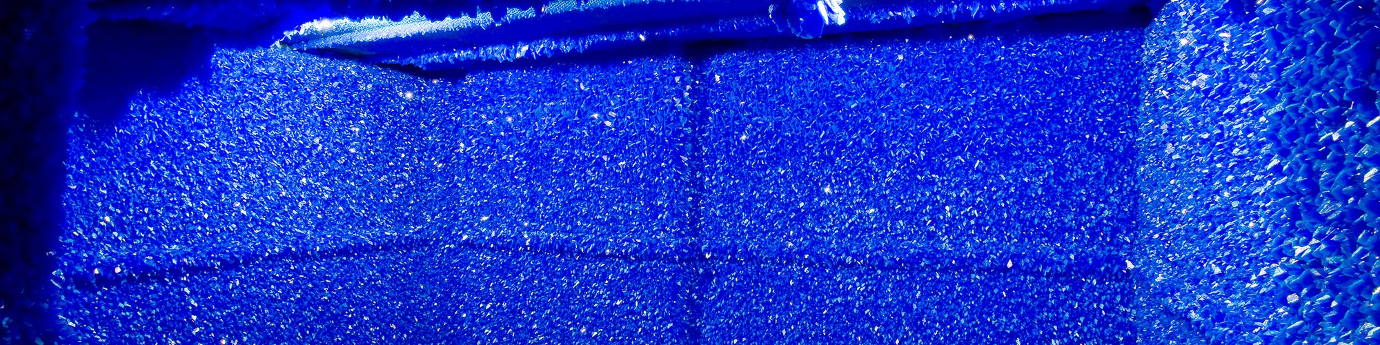 A corner of the Roger Hiorns's Seizure at 151 – 189 Harper Road (2008). Photograph: Marcus J Leith