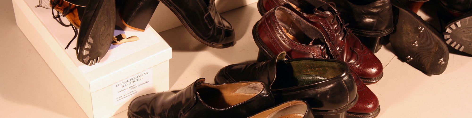 Image: Footwear adapted for greater sonic effect worn by participants during Marches during TAZ, May 2008. Photograph: Tom Sedgwick