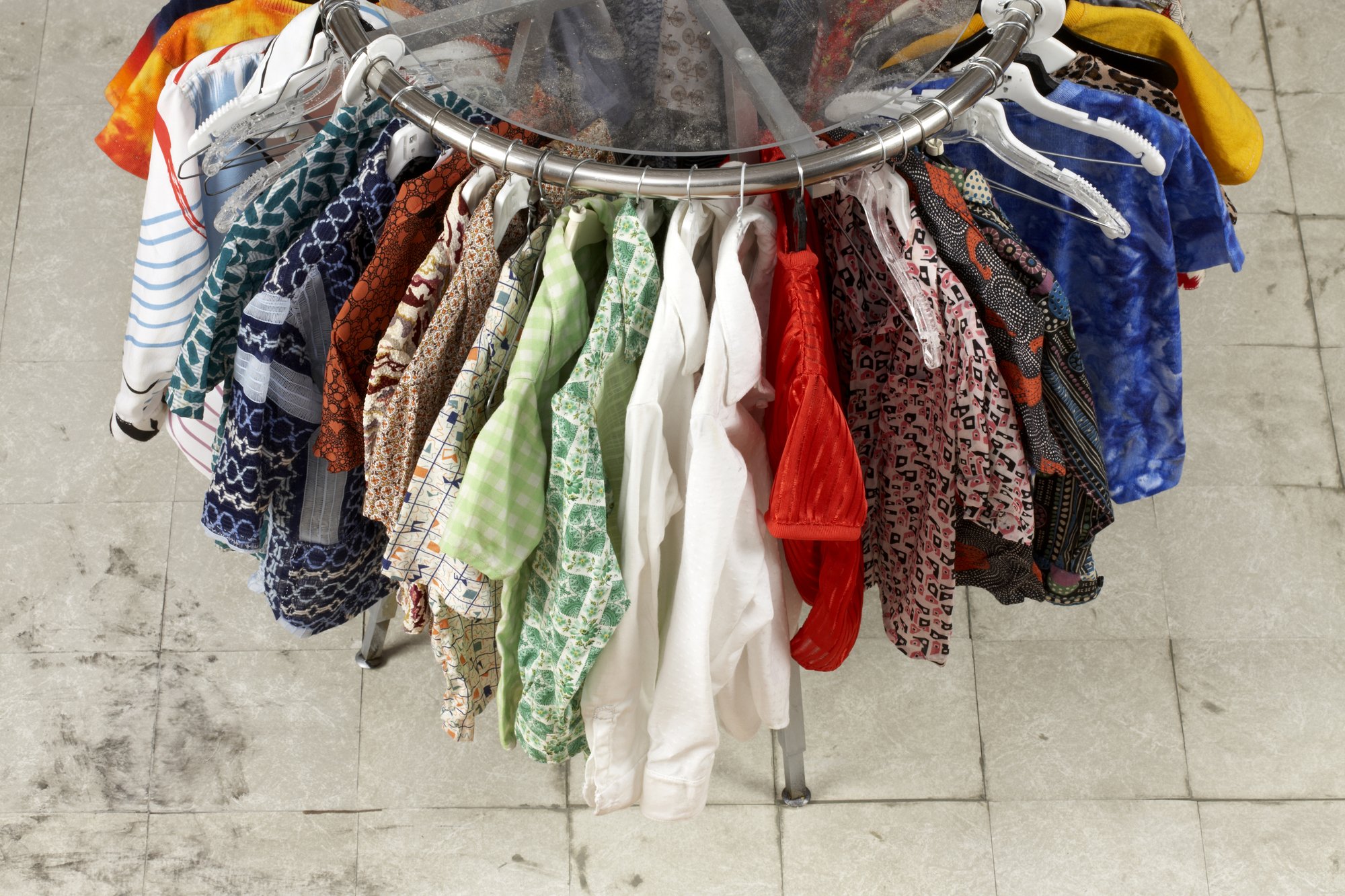 Detail from Mens Suits by Charles LeDray, 2009. Photo by Tom Powel.