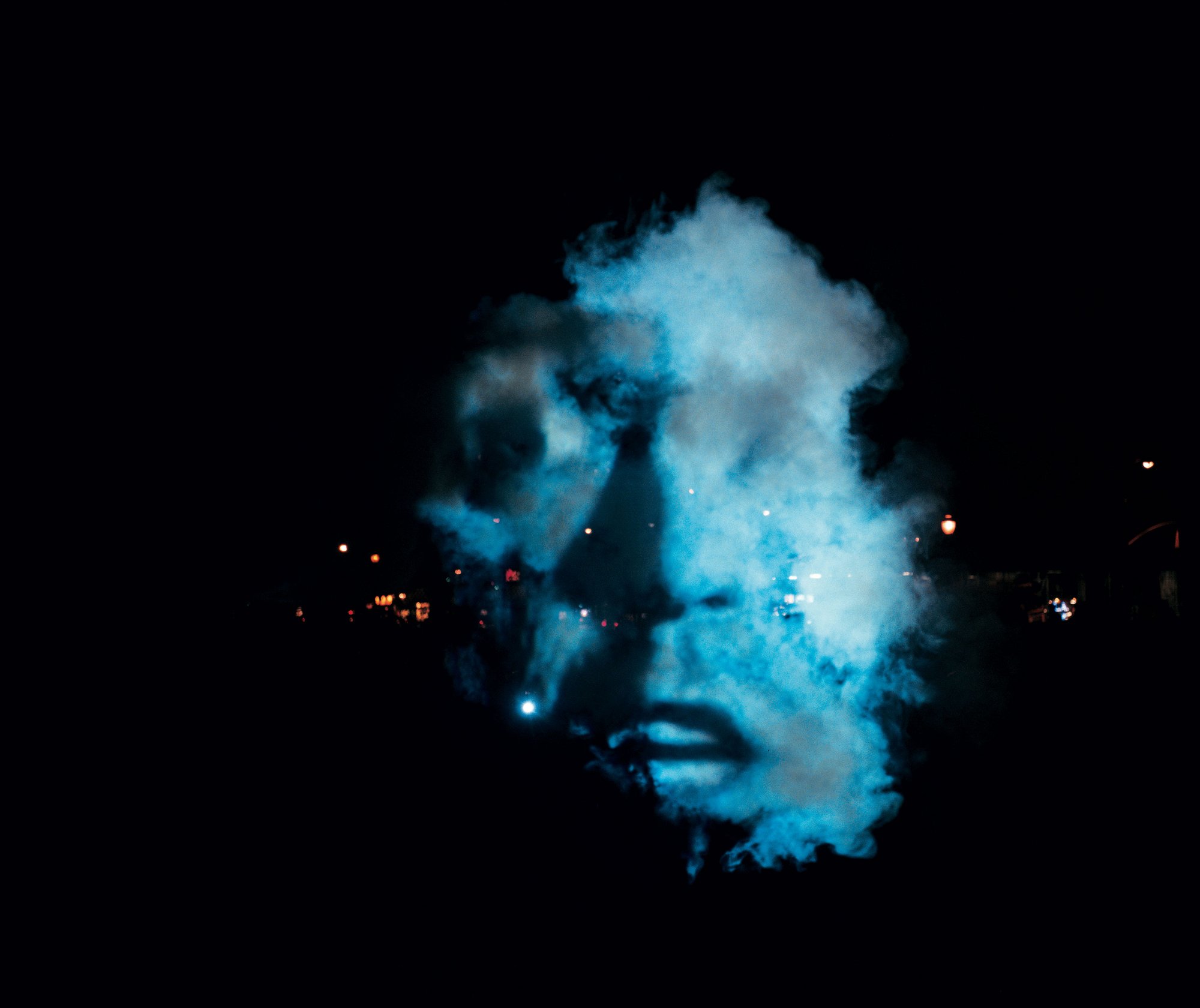 Image: Installation shot of the Influence Machine in Soho Square, 2000. Photograph: Dennis Cowley