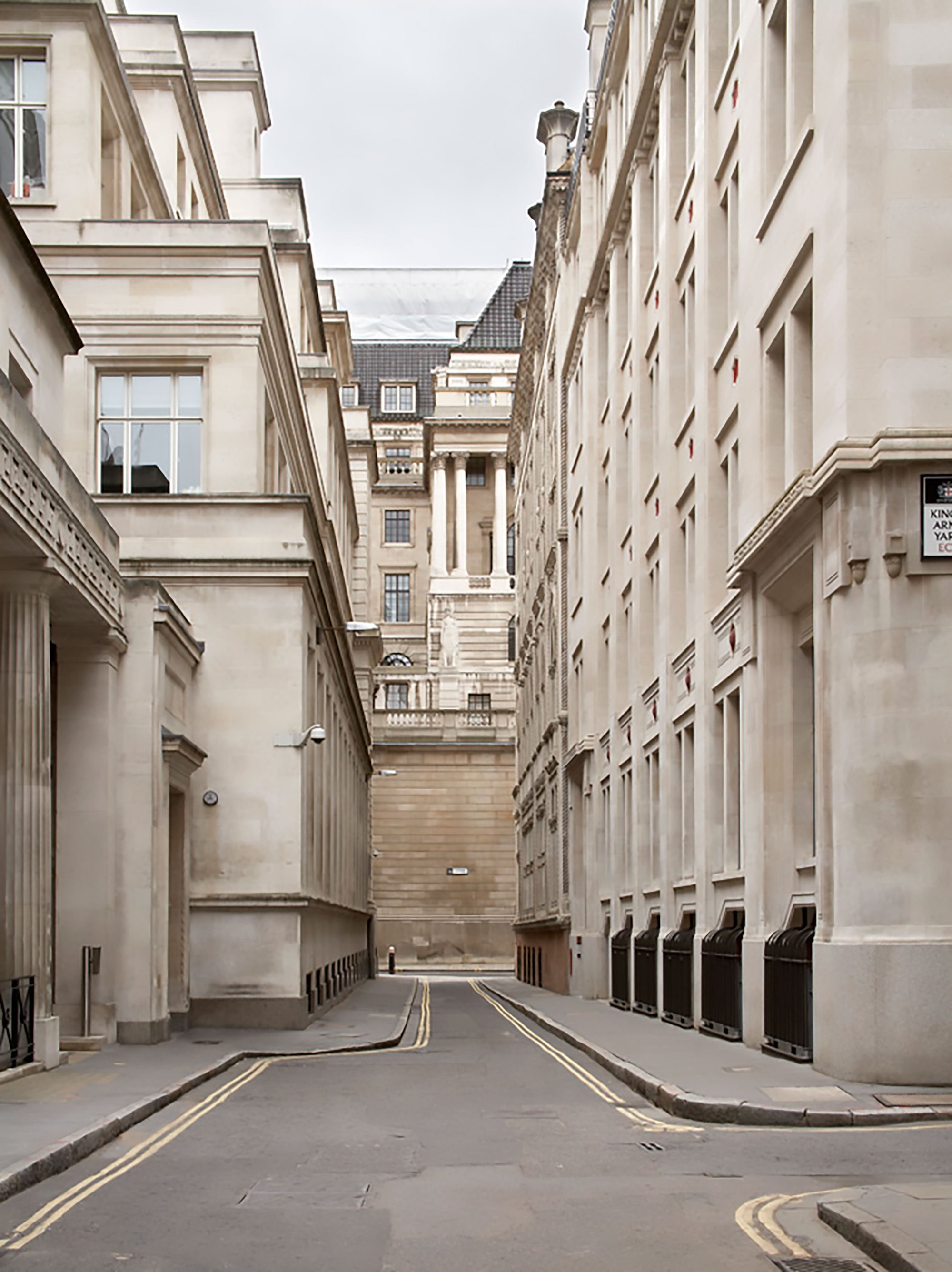 Image: Tokenhouse Yard, 22 August 2010. Photograph: Julian Abrams