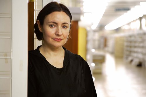 Judith Clark in The Concise Dictionary of Dress installation at Blythe House, London, 2010. Photograph: Julian Abrams