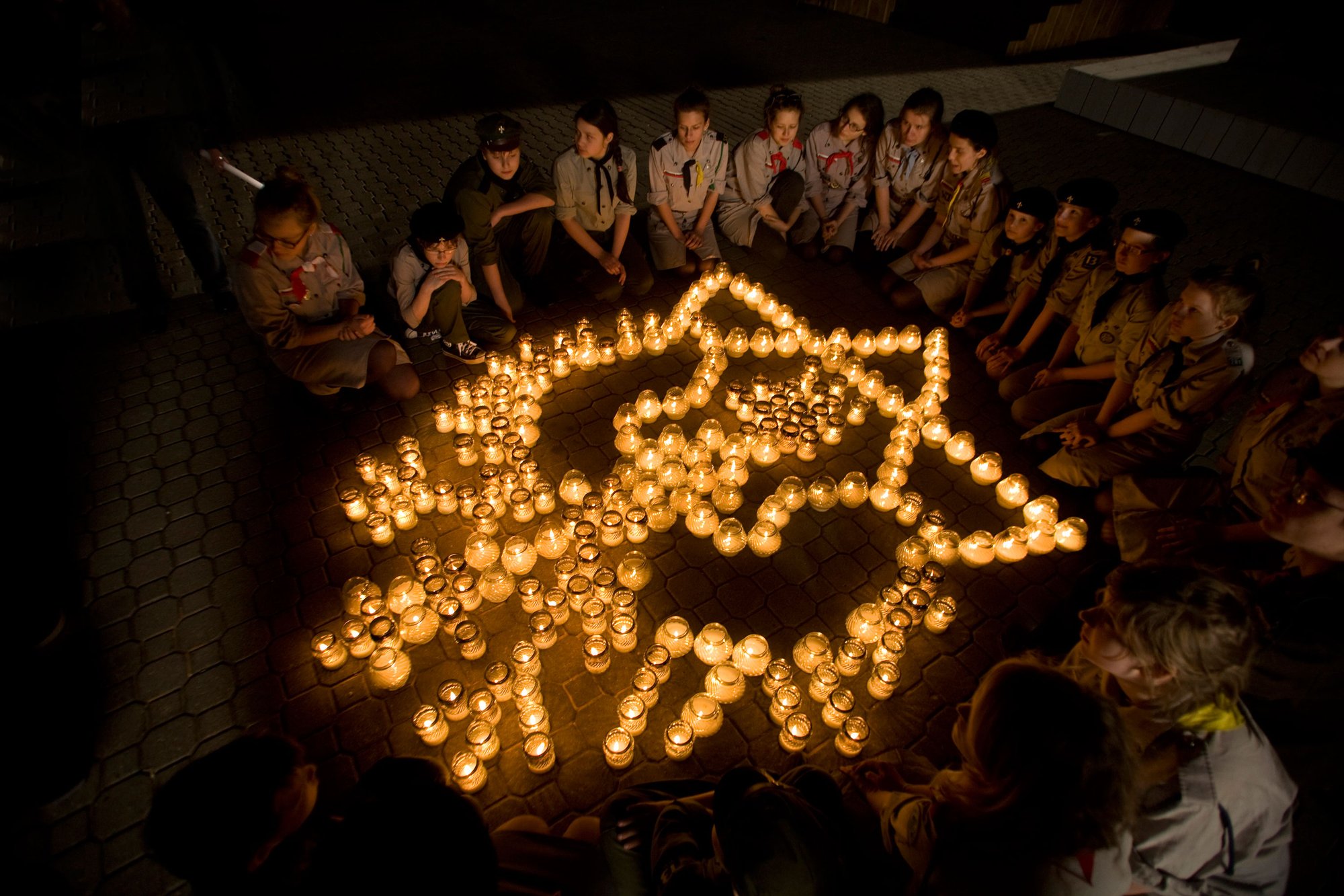 Production still from Zamach (Assassination), part of the trilogy And Europe Will be Stunned by Yael Bartana (2011). Photograph: Marcin Kalinski