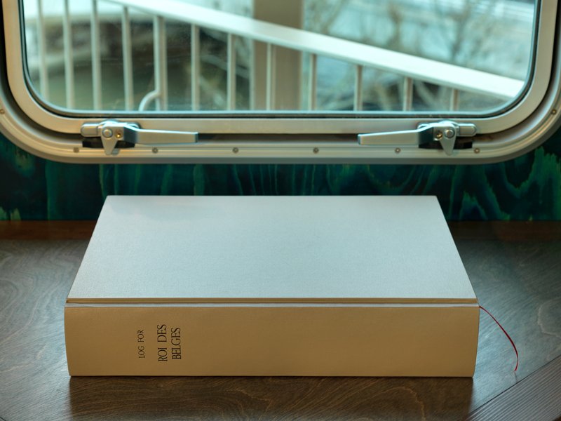 Image: Roi Des Belges on a table during A Room for London, 2012. Photograph: Charles Hosea