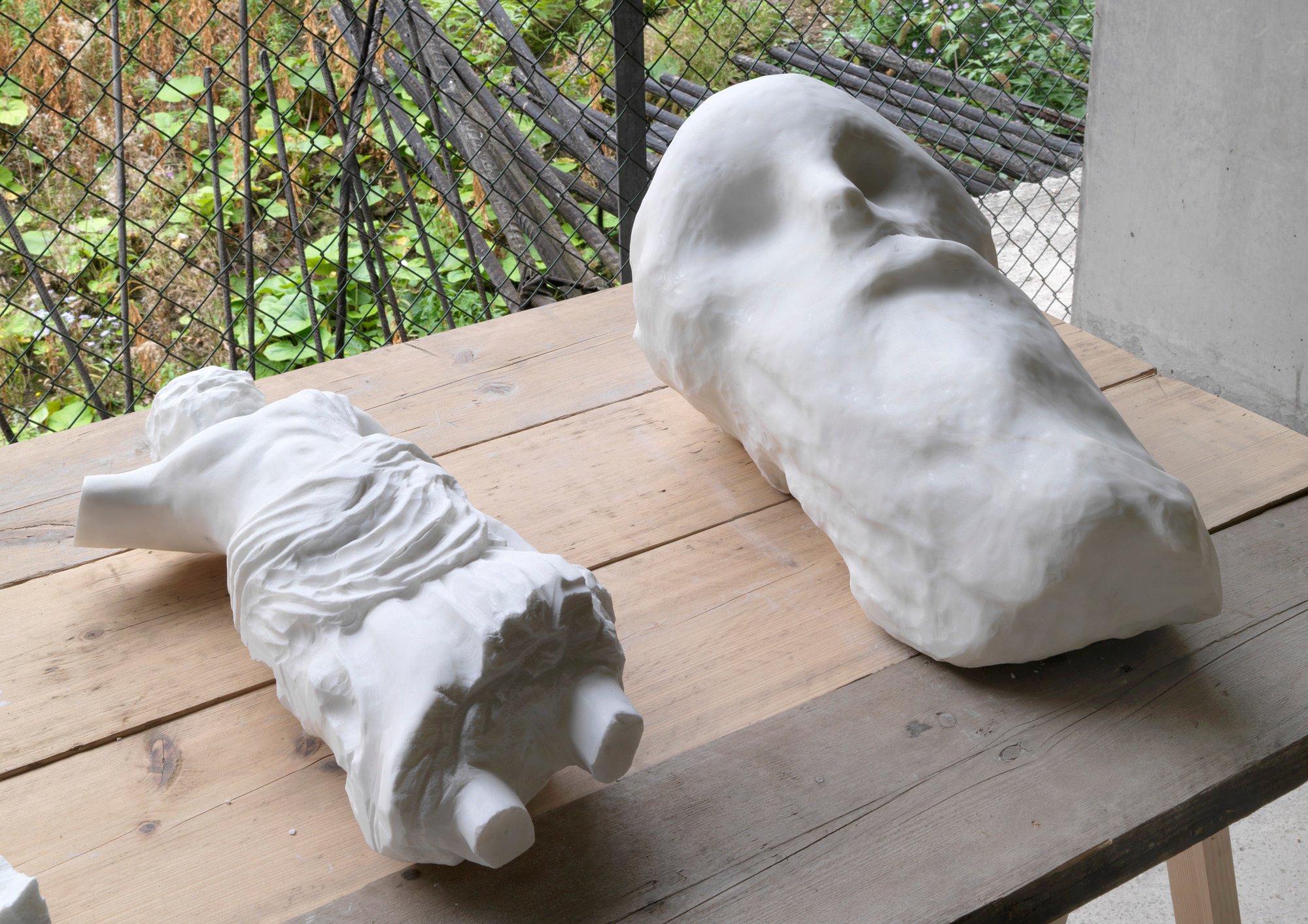 Detail from Daniel Silver's Dig (2013). Photograph: Marcus J Leith