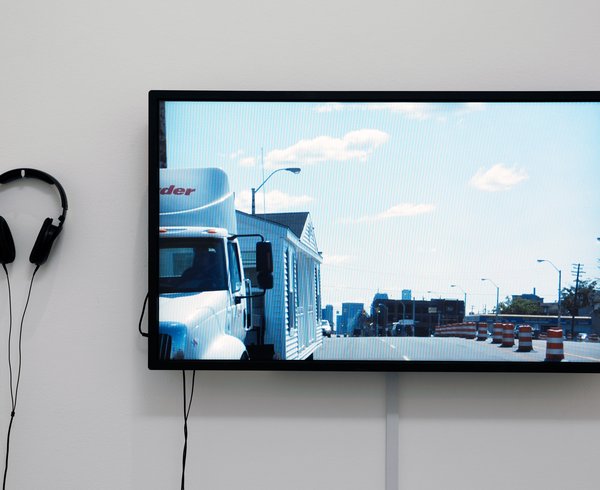 Mike Kelley, Mobile Homestead videos exhibition at Site Gallery, 8 June - 3 August 2013. Photograph: Courtesy Site Gallery 
