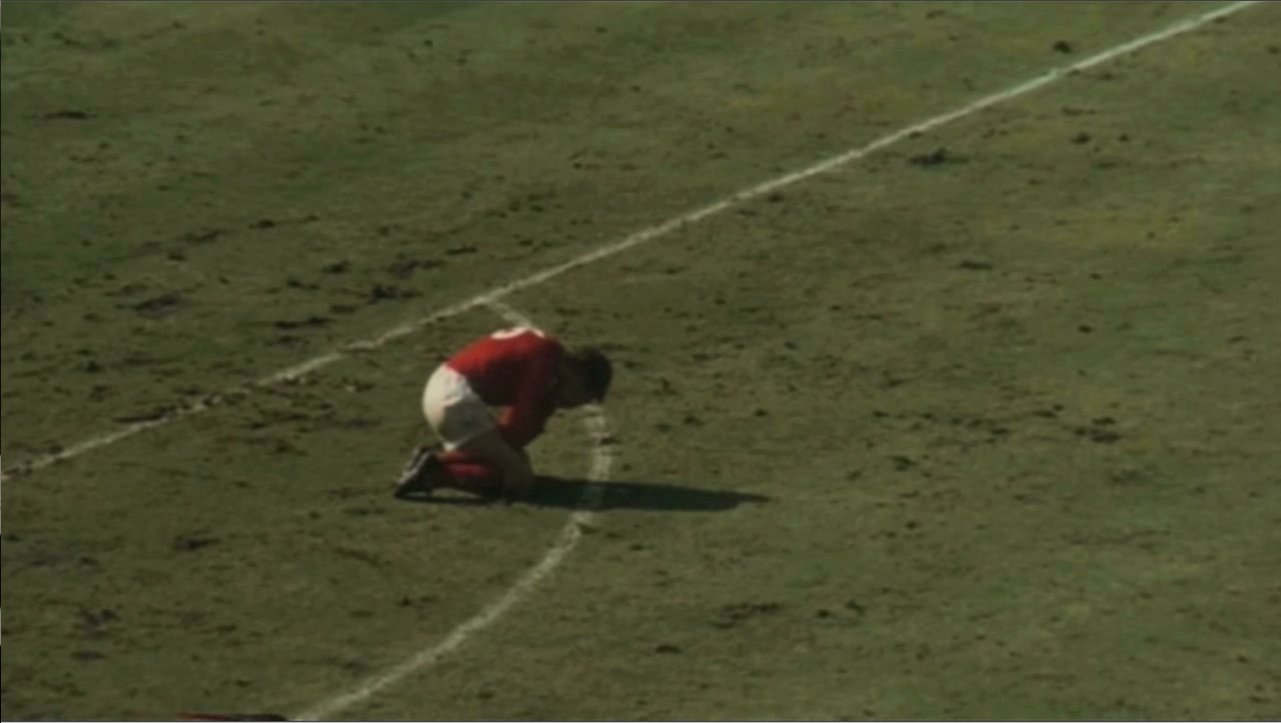 Still taken from Paul Pfeiffer's Jerusalem, 2014