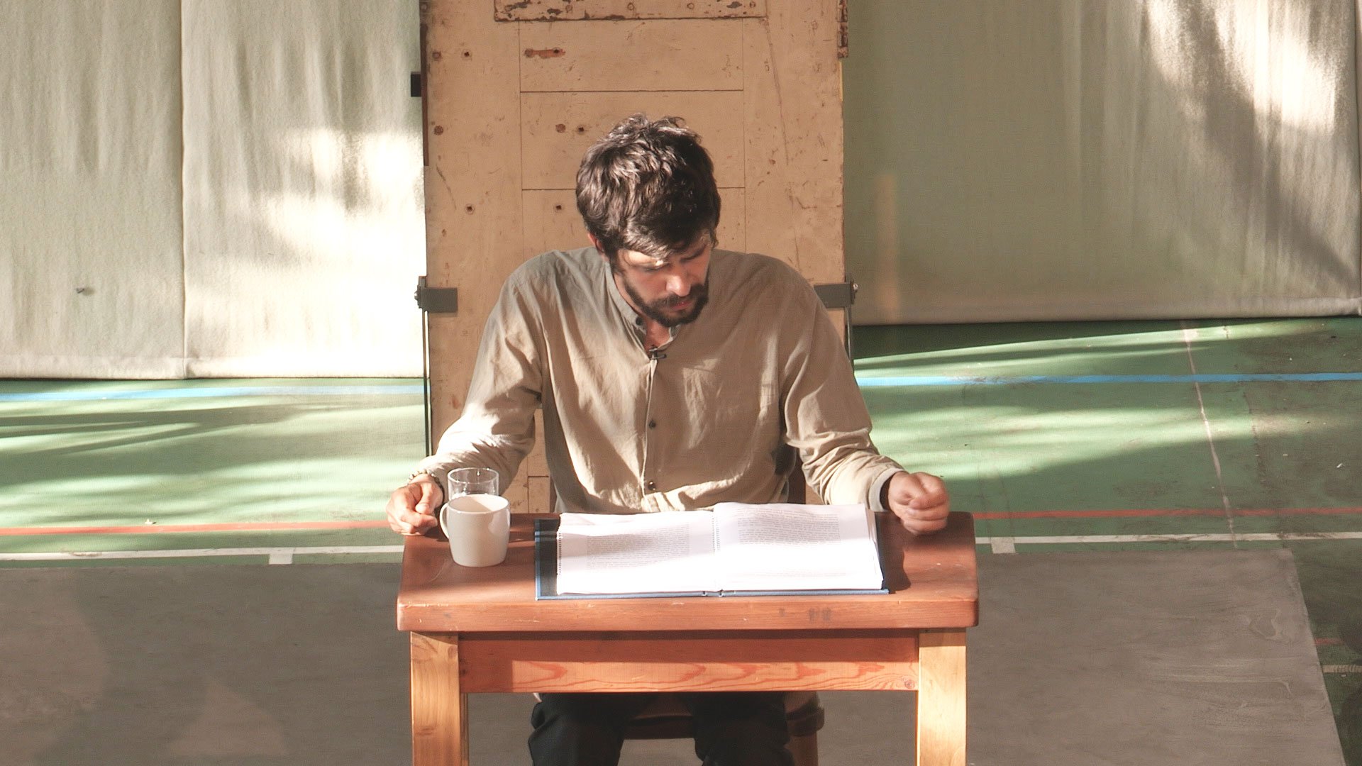 Ben Whishaw reading Oscar Wilde's De Profundis in the old chapel at Reading Prison, Sunday 11 September 2016