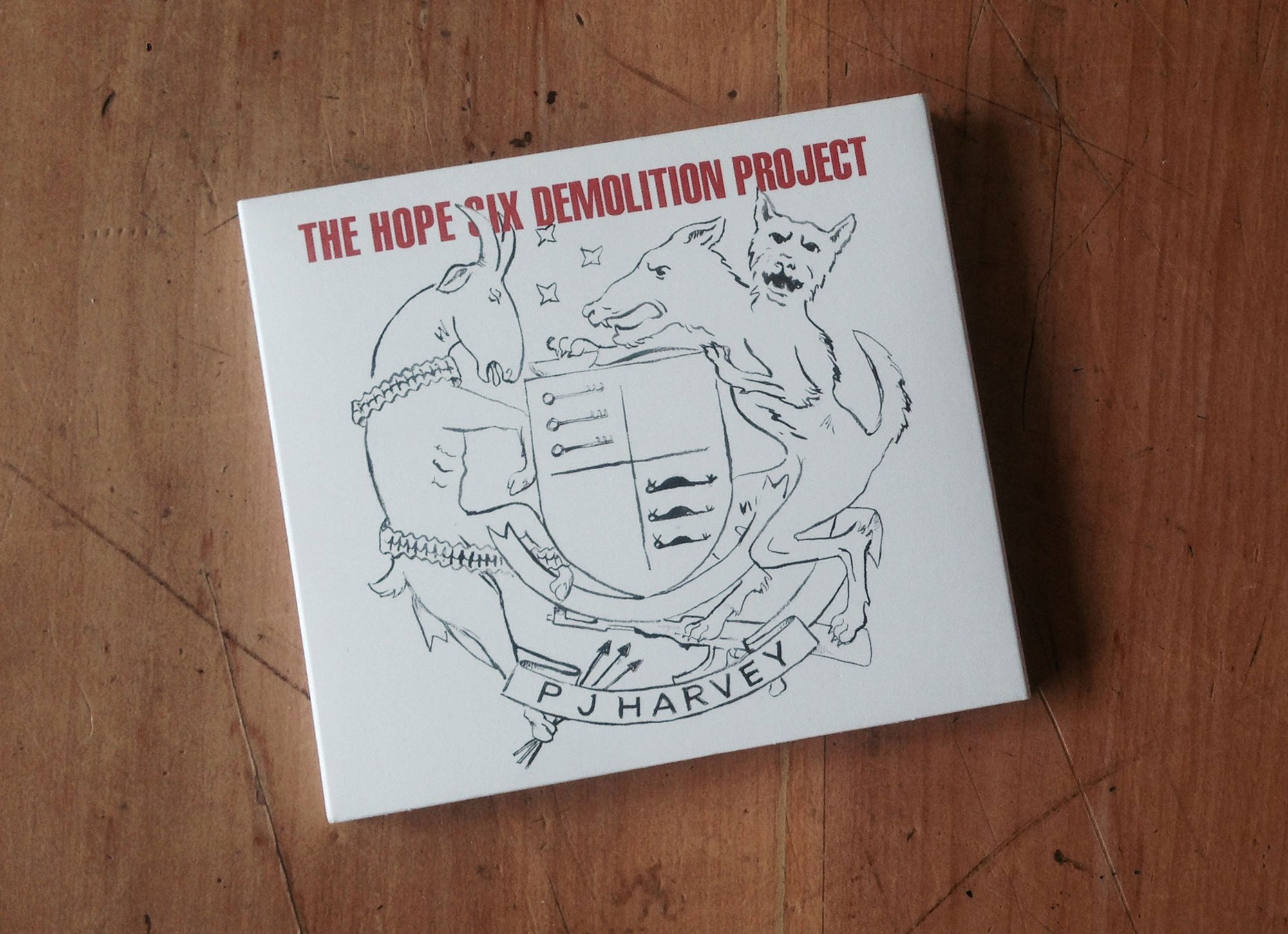 PJ Harvey's album The Hope Six Demolition Project on CD
