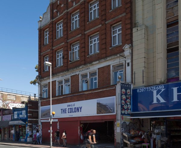 The exterior of 133 Rye Lane, Peckham where Dinh Q. Lê's The Colony was presented. Photograph: Marcus J Leith, August 2016