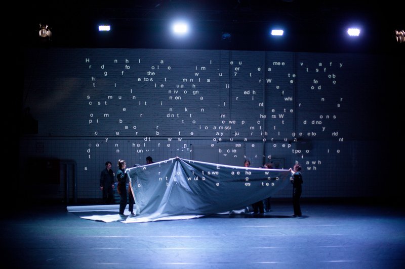 From the performance workshops of Heiner Goebbels, Everything that happened and would happen (2018). Photograph: Killa Schuetze