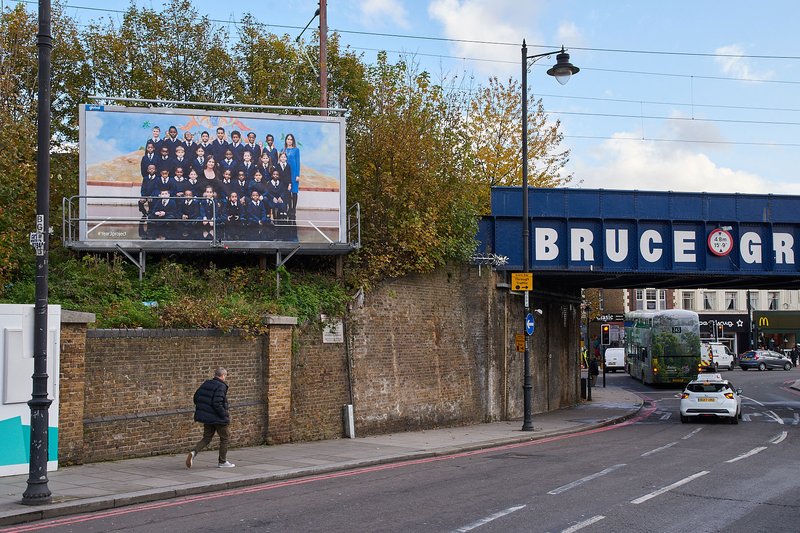 Steve McQueen Year 3
A partnership between Tate, Artangel and A New Direction
© Steve McQueen & Tate. Courtesy of Artangel
Billboard location:  London Borough of Haringey
Billboard photographed in situ by Theo Christelis