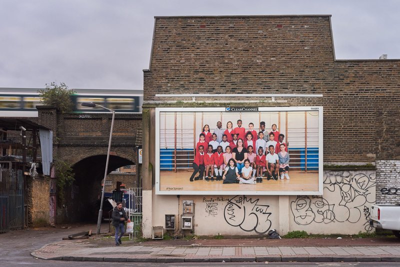 Steve McQueen Year 3
A partnership between Tate, Artangel and A New Direction
© Steve McQueen & Tate. Courtesy of Artangel
Billboard location:  London Borough of Lewisham
Billboard photographed in situ by Theo Christelis