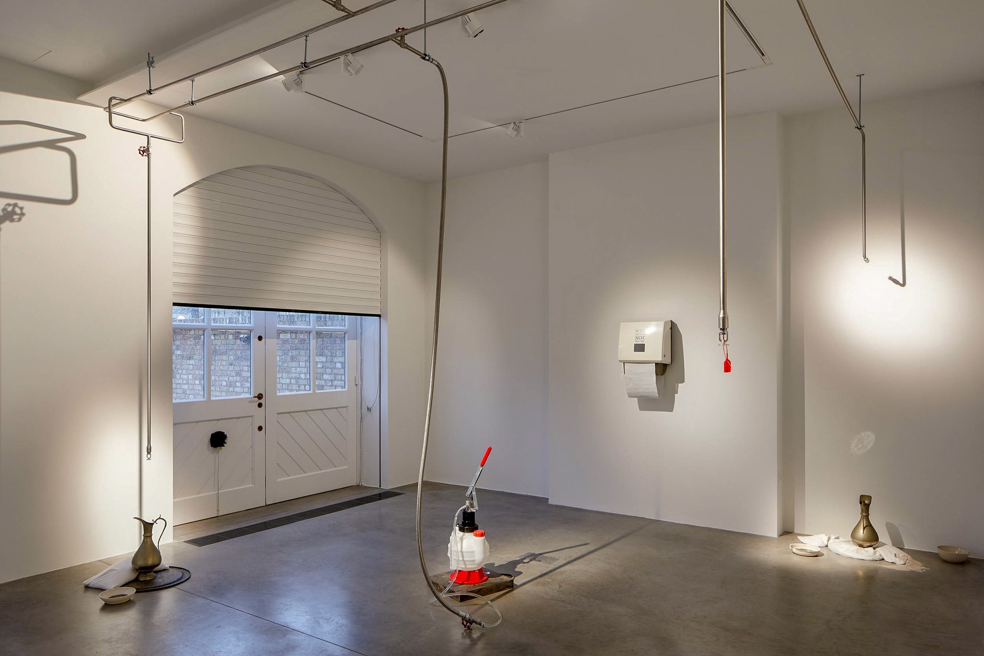 Abbas Zahedi, How To Make A How From A Why?, 2020. Installation view, South London Gallery. Photo: Andy Stagg