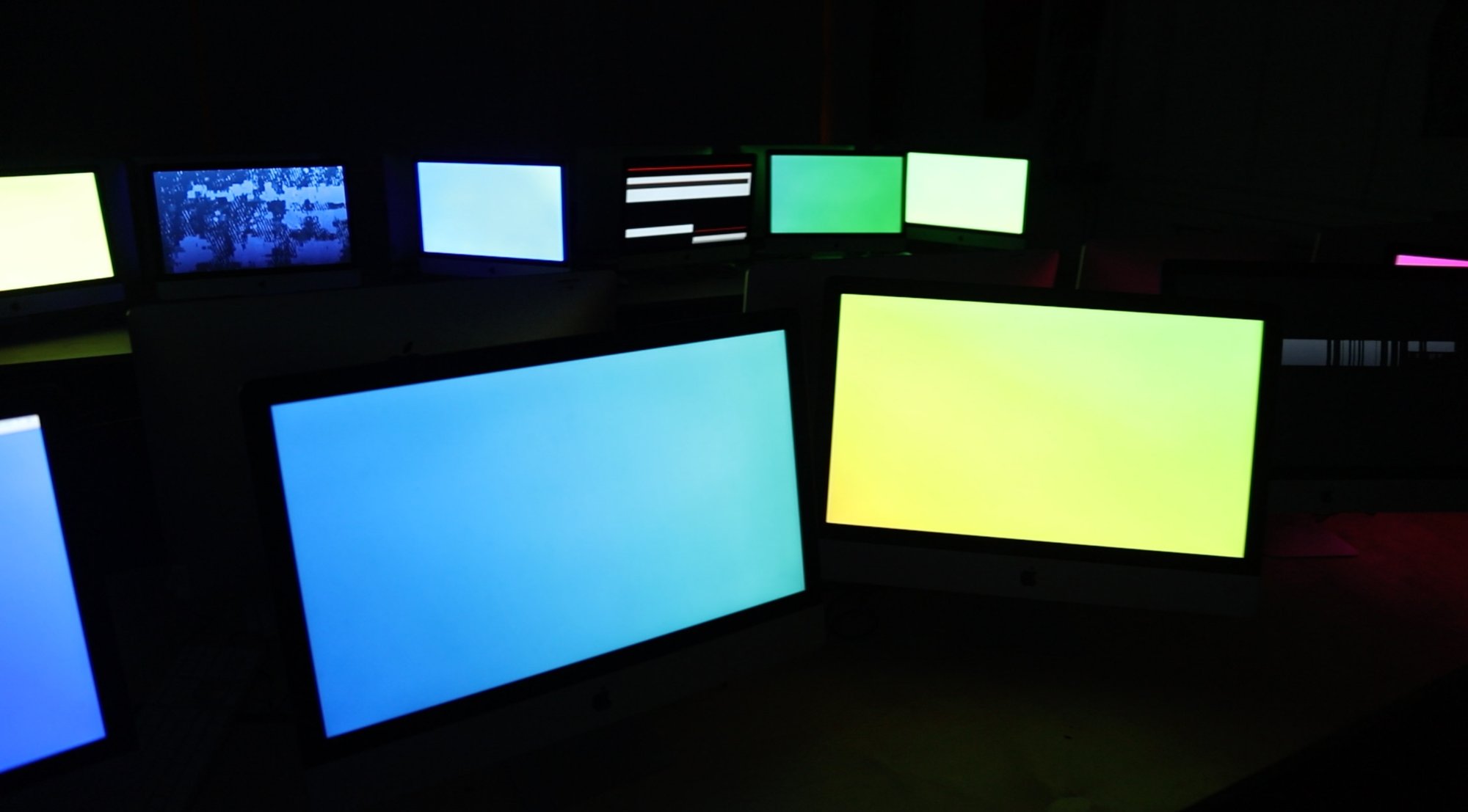 Andrew Pierre Hart,  Finding Rhythm in the Space Between Paintings and Things, 2020. Installation view, London. Photograph: Andrew Hart