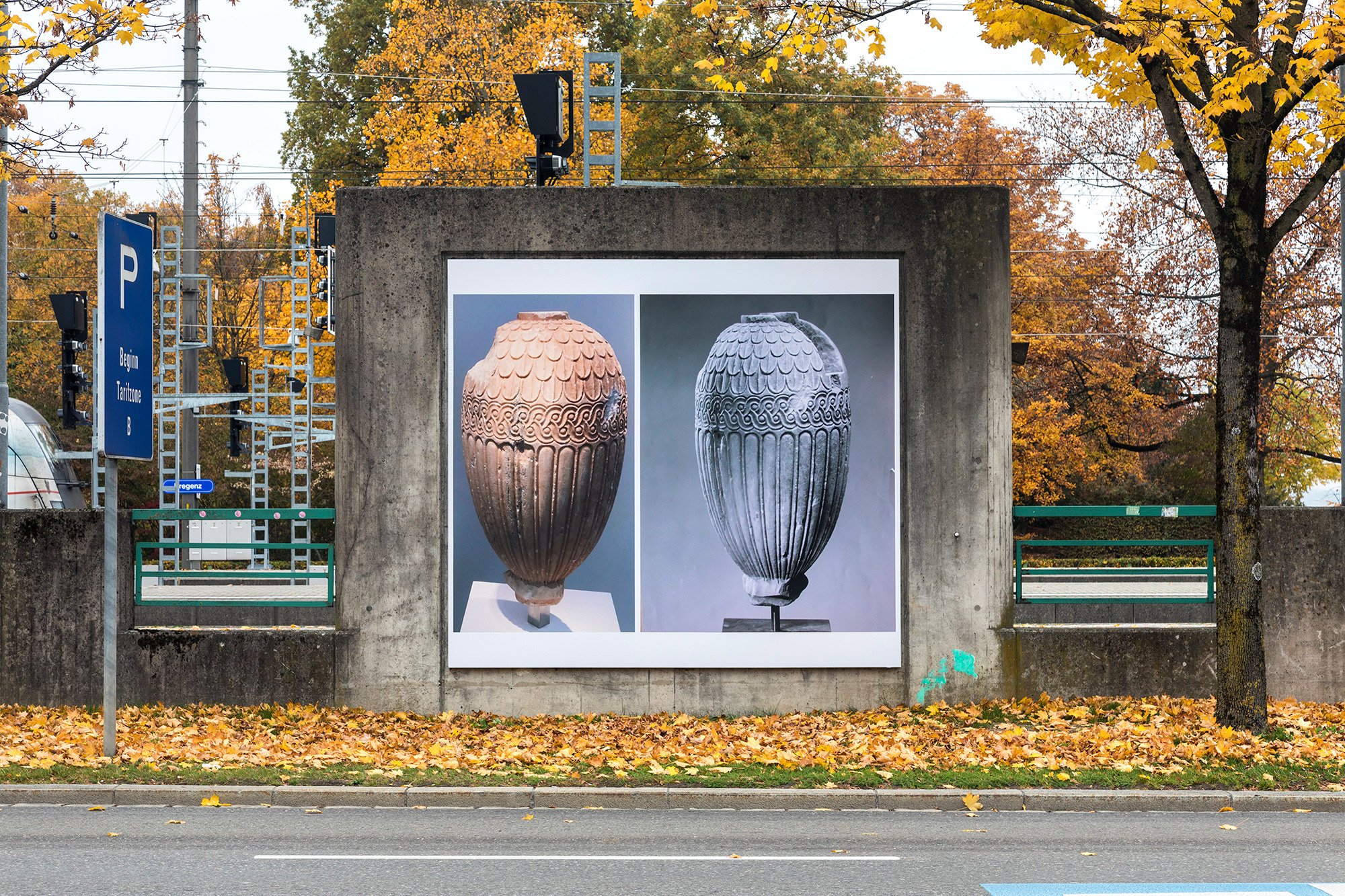 Maeve Brennan, The Goods, 2018. KUB Billboards, Kunsthaus Bregenz. Photo: Markus Tretter