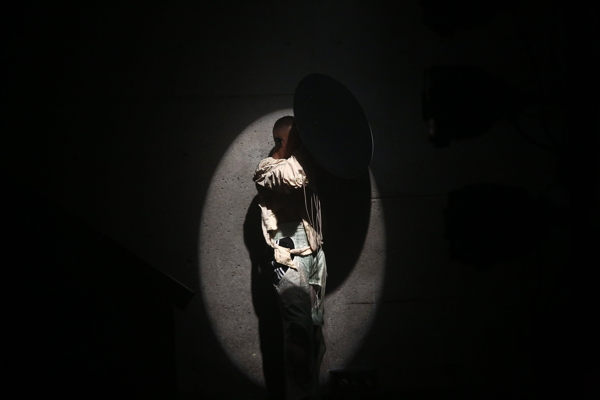 Paul Maheke, Melika Ngombe Kolongo (Nkisi) & Ariel Efraim Ashbel Sènsa, 2019. Performance, Performa 19 Biennial, New York. Photograph: Paula Court