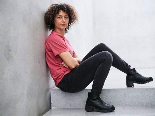 Portrait of Mika Rottenberg. Photograph: Miro Kuzmanović
