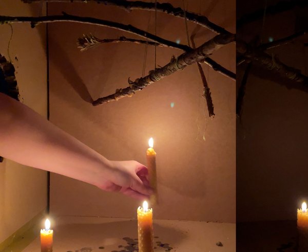 Still from Abi Palmer, Abi Palmer Invents the Weather in  (Fog), 2023