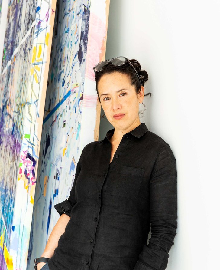 Sarah Sze artist portrait. Photo: Deborah Feingold