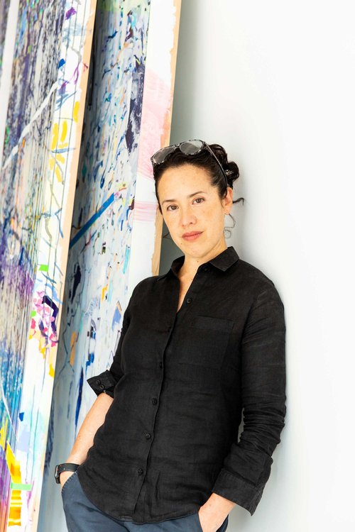 Sarah Sze artist portrait. Photo: Deborah Feingold