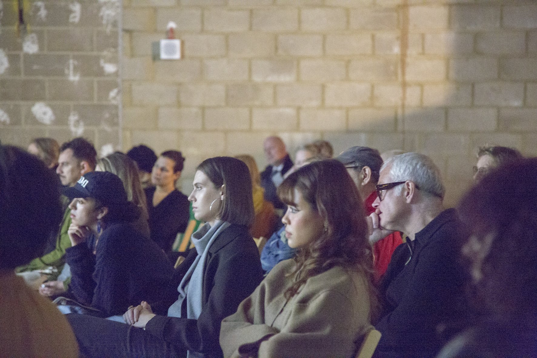shot of audience at in conversation event