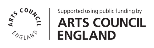 Supported using public funding by Arts Council England logo
