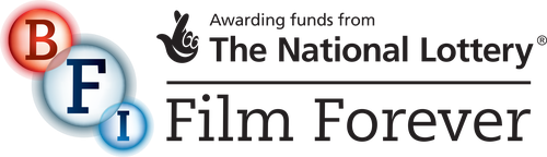 BFI awarding funds from The National Lottery Film Forever logo
