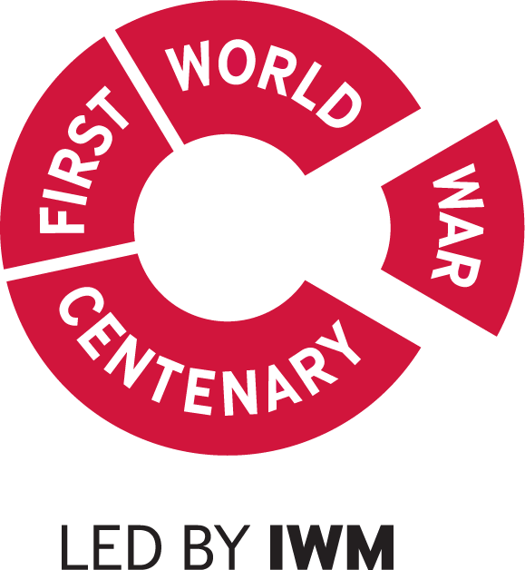 First World War Centenary led by Imperial War Museums‎ (IWM) logo