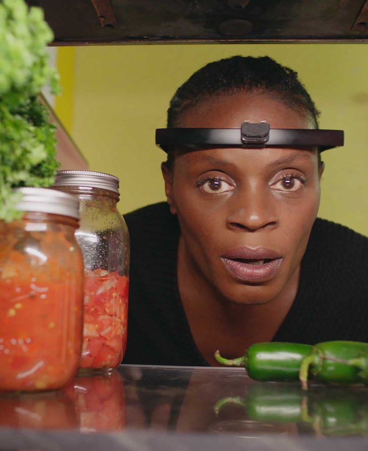 Still from Remote, Mika Rottenberg and Mahyad Tousi (2022). © Mika Rottenberg and Mahyad Tousi. Courtesy the artists and Hauser & Wirth